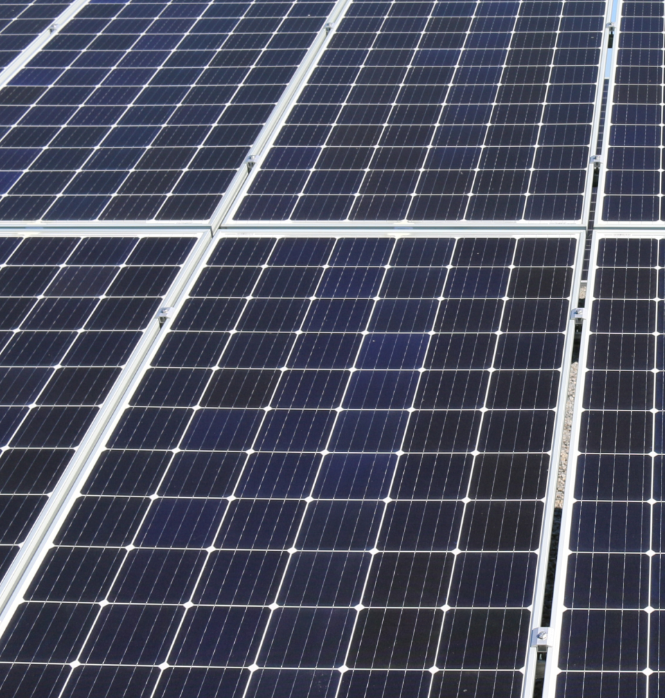 Imagen de panel solar.